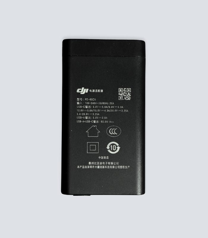 DJI 65W Fast Charger  for Mobile & Laptop